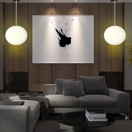2 Sets Jumbo Round Paper Lanterns with Lamp Cord Cable White Hanging Paper Lanterns Chinese Japanese Pendant Hanging Lamp for Birthday Wedding Bridal Anniversary Party Decoration(20 Inch)