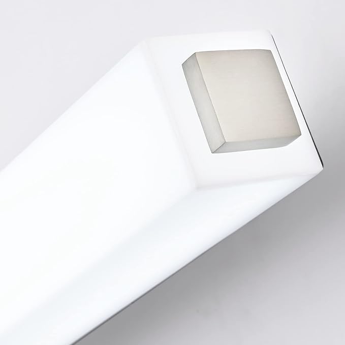 ZUZITO Bathroom Vanity Light Brushed Nickel - Modern LED Vanity Lighting Fixtures - 32 Inch Bathroom Lights Over Mirror 6000K Bright White Light
