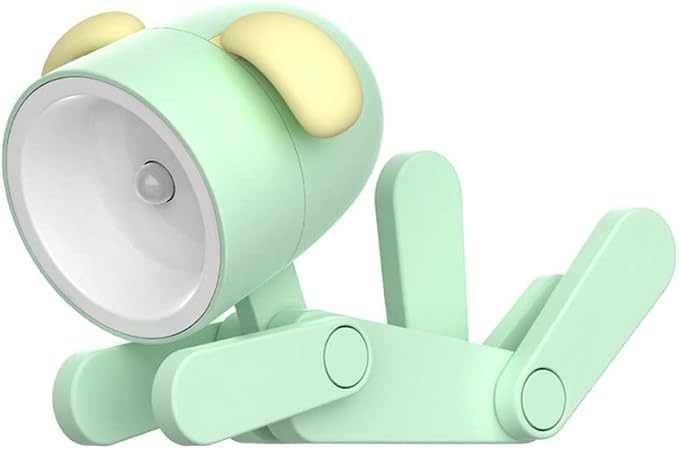 Cute Night Light for Kids, Mini Led Table Desk Lamp, Decorative Lamp Indoor Nightstand, Animal Pet Nightlights, Christmas Decorate Birthday Gifts for Children, Students (1 x Green Dog)