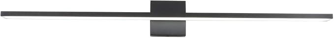 Ralbay 40inch Modern LED Black Vanity Light 36W Frosted Aluminum for Bathroom Vanity Lighting Fixtures Cool White 6000K