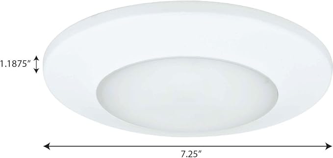 Progress Lighting P8222-28-30K Led Flush Mount, White