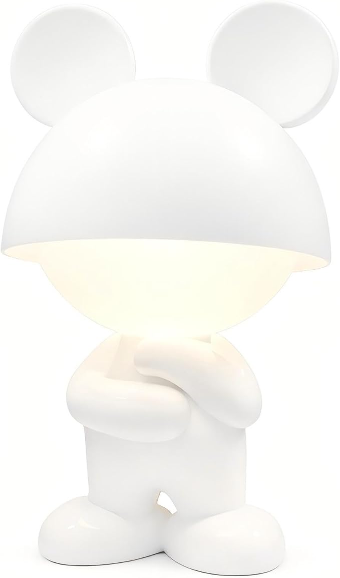 Night Lights for Kids,Rechargeable TableLight,Touch Bedside Lamps,Cordless Dimmable Warm White Light,Baby Nursery,Breastfeeding,Sleep Aid,Cute Mouse Gifts for Newborns Toddlers Boys Girls