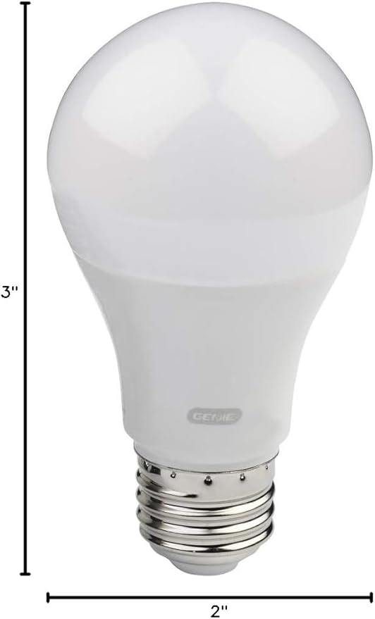 Genie Garage Door Opener LED Light Bulb Model GLEDB2-R, White - 4000K, Radio Frequency Friendly