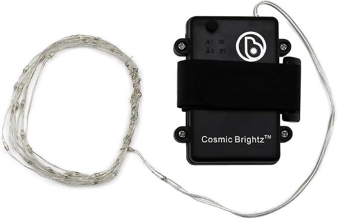 Brightz CosmicBrightz LED Bike Frame Rope Light - 6.5-Foot String Rope - Battery-Powered with On/Off Switch - Ultra Bright Color Keeps Your Ride Fun and Safe for Kids, Teens, & Adults