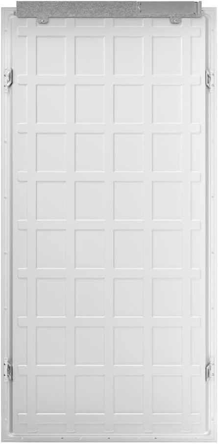 Lithonia Lighting GTX 2x4 LED Flat Panel Light, 2 ft. x 4 ft. LED Light Panel, Ceiling Lighting Fixture for Shop Lighting, Back Lit, 5000 Lumens, 4000K Cool White, A12 Prismatic Lens, White