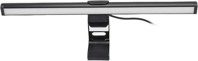 Computer Monitor Lamp, Eye Care Anti Glare Computer Lights Bar, 3 Color Temperature Dimmable Office Desk Lamp for Working
