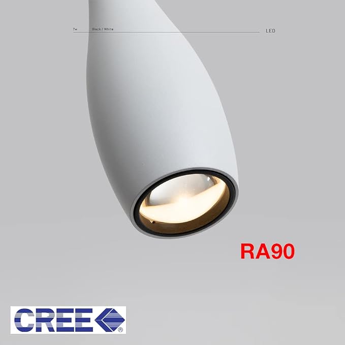 White Pendant Light for Kitchen Island, LED Dimmable Pendant Light fixtures, Small Modern Industrial Hanging Pendant Light for Over Sink, Bar, Dining Room, Bedside