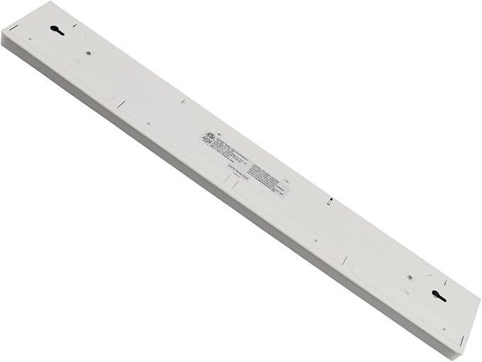 24-Inch LED Under Cabinet Light Hardwired Installation Only, Dimmable Color Selectable - Soft White(3000K)/ Bright White(4000K)/ Daylight White(5000K), 11W, White Finish