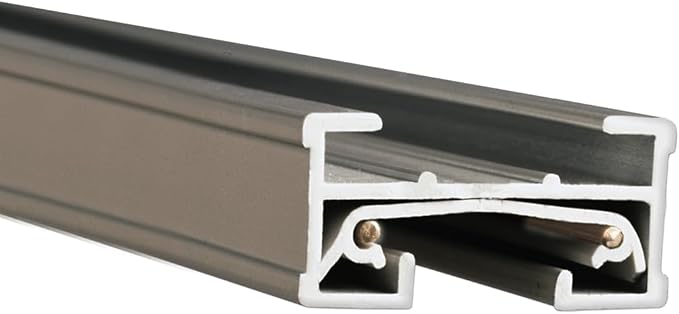 WAC Lighting JT4-BN 120VJ Track Single Circuit, Brushed Nickel