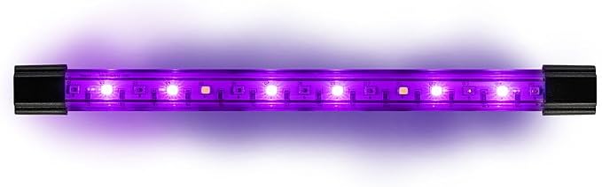 GloFish 10-Inch LED Light Stick for Fish Aquariums Up to 20 Gallons, 1 Count, with White, Blue and Magenta LED Lights