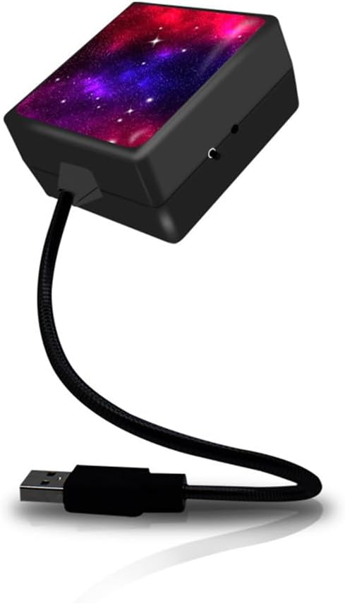 USB Star Projector Night Light Car Roof Light Adjustable Interior Car Light Portable Car LED Light 2 Colors Plug and Play Auto Ceiling Interior Light Star Light for Cars Bedroom Roof Party Home Decor