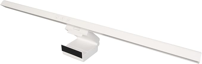 Zunate LED Screen Light Bar with Touch Control, Dimmable Computer Monitor Lamp, 3 Switchable Modes for Eye Care, Ideal for Desk, Office, Home Gaming (White)
