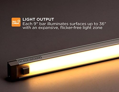 PureOptics LED, 1 Kit, 9" Bar, Warm White (LEDUC9-1WK)