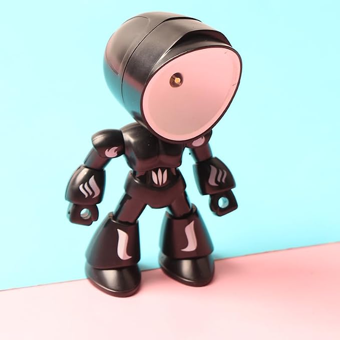 2Pcs Mini Night Light – Lonely Robot Design, LED Cartoon Cute Robot Light, Companion Table Light for Halloween, Christmas, Thanksgiving