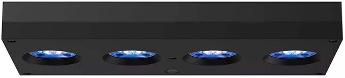 AquaIllumination Hydra 64 LED Aquarium Light - Full Spectrum Lighting for Coral Growth, Wireless Control, High PAR Output, Energy Efficient - for Saltwater Reef Tank Aquariums - Black