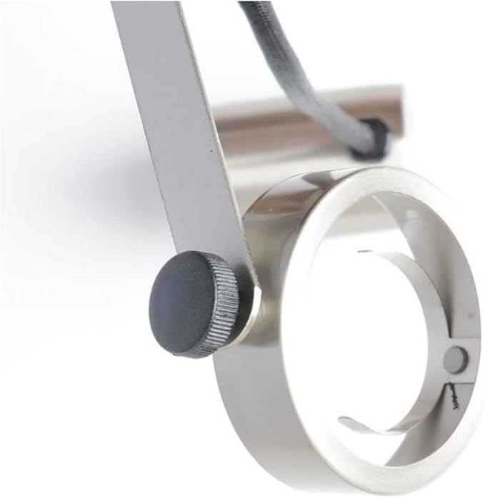 NUVO TH300 Gimbal Ring Track Head, Pwt, Nckl, B/S, Slvr