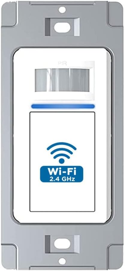 Nexete Smart Wi-Fi Motion Sensor Light Switch for Smart Home Automation, Single Pole/3-Way, PIR Occupancy/Vacancy Sensor, Compatible with Alexa & Google Home Neutral Wire Required(Sensor)