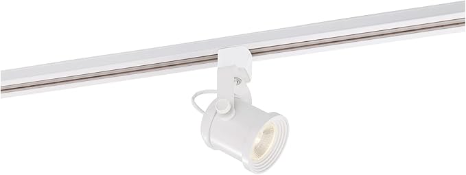 Nuvo Lighting TH491 3.75 Inch 12W 1 LED Track Head, White Finish