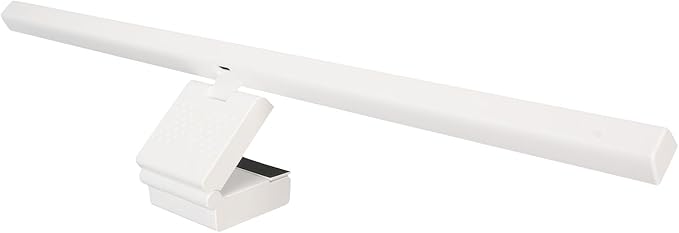 Zunate LED Screen Light Bar with Touch Control, Dimmable Computer Monitor Lamp, 3 Switchable Modes for Eye Care, Ideal for Desk, Office, Home Gaming (White)