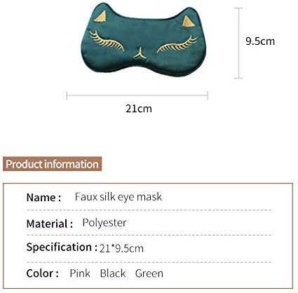 PERFECTSIGHT Cute Sleep Eye Masks (Cat-Yellow)