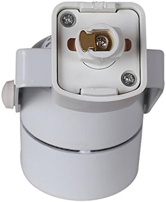KING SHA Track Lighting Head with 7watts (50W Eqv.) GU10 Bulb Warm White 90CRI,H System