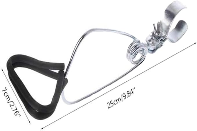 TWDRTDD Adjustable Clamp Lamp Stand Fixture for Reptile Light clamp,E27/E26 lamp Socket Clip, Reptile Pet Heating Light Lamp Clamp Holder for Ceramic Bulbs Heater,IR Heat Lamp (Pack-1)