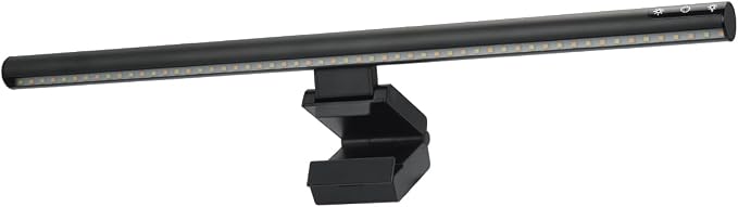 ELUTENG Monitor Light Bar Eye-Careing USB Reading Mnitor lamp 19.7" | Screen Clip Light LED Light Source Touch Control Dimmable Color Sedentary Reminder Desk Lamp for Home Office Gaming