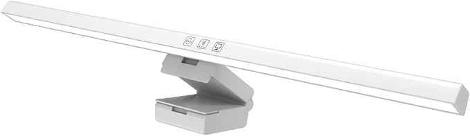Fafeicy Screen Monitor Light Bar, LED Task Lamp with Adjustable Brightness, Ideal for Home Office and Gaming Setup, 500mm White (White)