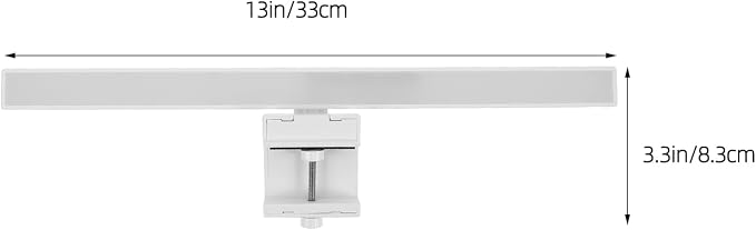 COHEALI LED Monitor Light Bar, Computer Screen Lamp for Eye Care | Dimmable Desk Light with Timer, Adjustable Brightness and Color Temperature for Office, Reading, Gaming and Home Workspaces