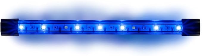 GloFish 10-Inch LED Light Stick for Fish Aquariums Up to 20 Gallons, 1 Count, with White, Blue and Magenta LED Lights