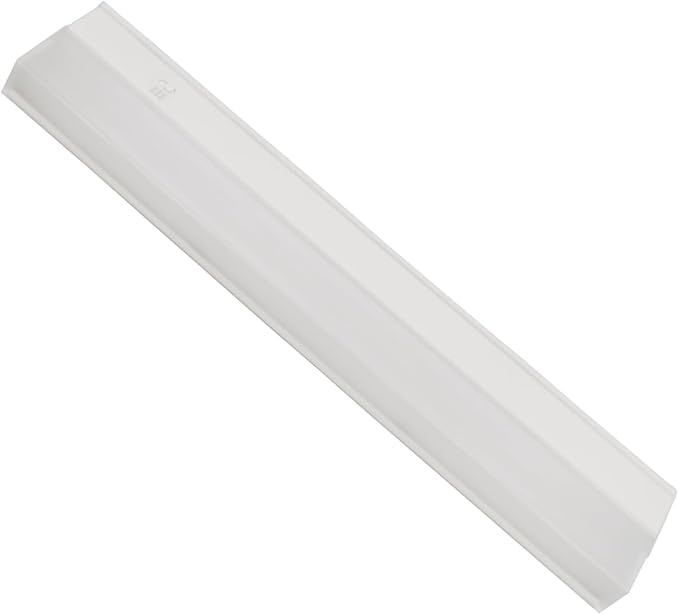 18-Inch Dimmable Under Cabinet LED Light, Hardwired Installation Only, Color Selectable - Soft White(3000K)/ Bright White(4000K)/ Daylight White(5000K), 10W, White Finish