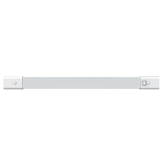 GE LED HD+ Undercabinet Light Fixture, Linkable Integrated Slim Profile Fixture for Kitchens, Warm White Color, Plug-in, 18in (1 Pack)
