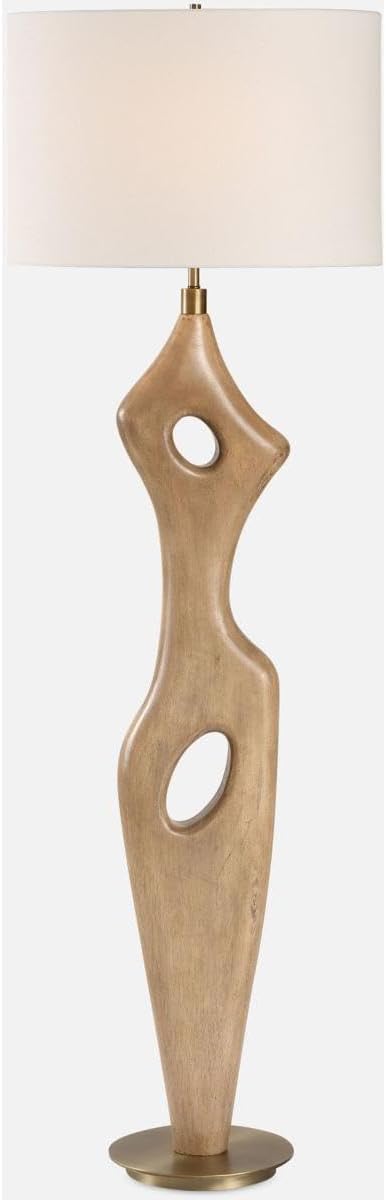 Uttermost 30486-1 Almyra - 1 Light Floor Lamp-65.5 Inch Tall and 21 Inch Wide