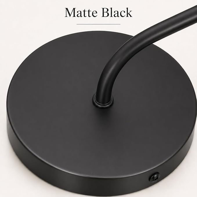 Matte Black Bathroom Wall Sconce Vintage Style, E26 Easy Mounted | Vanity Light with Flower Glass Shade, Bathroom Wall Lighting Fixture Beside Mirror, Easy Mounted for Bedroom, Hallway
