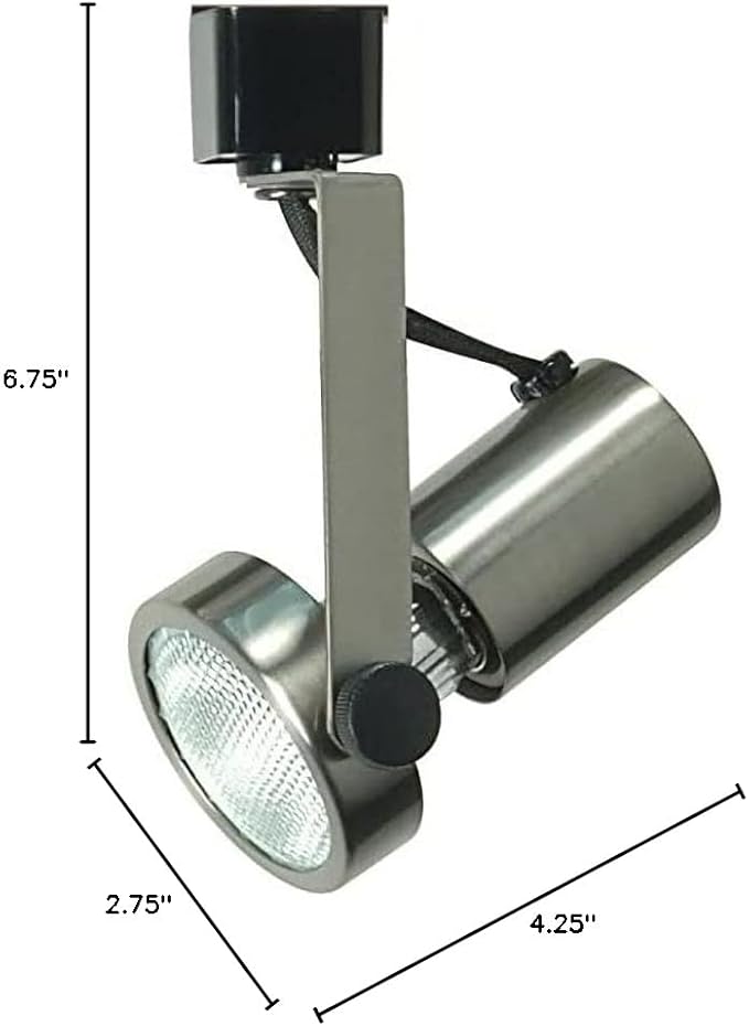 NUVO TH300 Gimbal Ring Track Head, Pwt, Nckl, B/S, Slvr