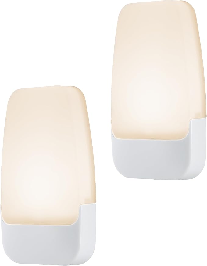 Energizer Night Light, Light Sensing, Nightlight for Bedroom, Bathroom, Nursery, Hallway, Kitchen, 3000K, White,81565 (Pack of 16)