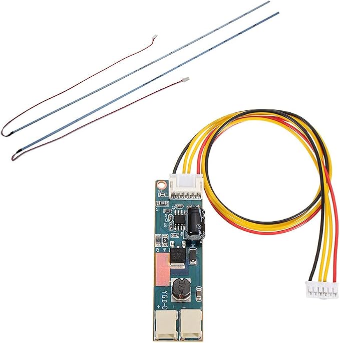 540mm LED Backlight Strip Light Kit DC 10-30V CCFL LCD Screen to LED Monitor Module Liquid Crystal Display Lamp Tube Light Bar