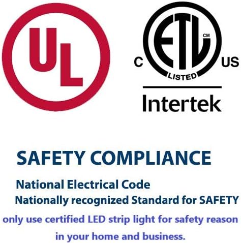 UL Listed, 13 Feet, 1400 Lumen, Red, Dimmable, 110-120V AC Flexible Flat LED Strip Rope Light, 240 Units 3528 SMD LEDs, Indoor Outdoor Use, Accessories Included, Ready to use