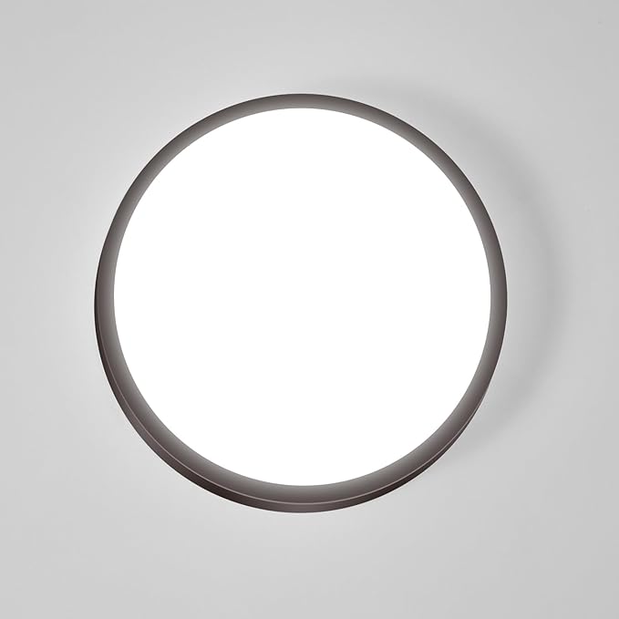 hepside 4PACK Flush Mount LED Ceiling Light Fixture 5CCT 7Inch 15W & 100W Equivalent Closet Light Fixture,Small Round Slim Surface Ceiling Lamp for Hallway,Bathroom,Bedroom,Kitchen,Interior
