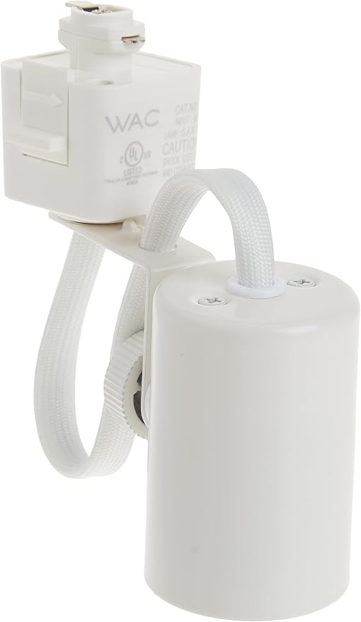 WAC Lighting, TK-178 Line Voltage Track Head in White for H Track