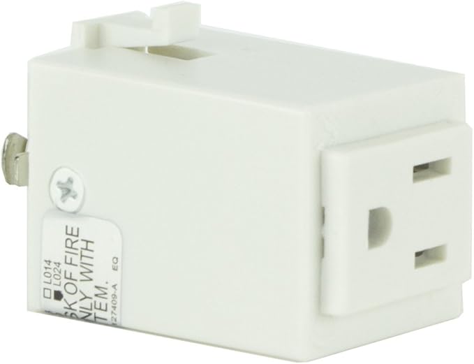 H System Track Outlet Adapter H860 (WHITE)