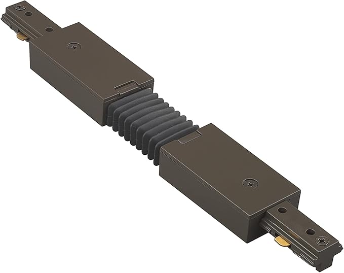 WAC Lighting HFLX-DB H Track Flexible Track Connector, Dark Bronze