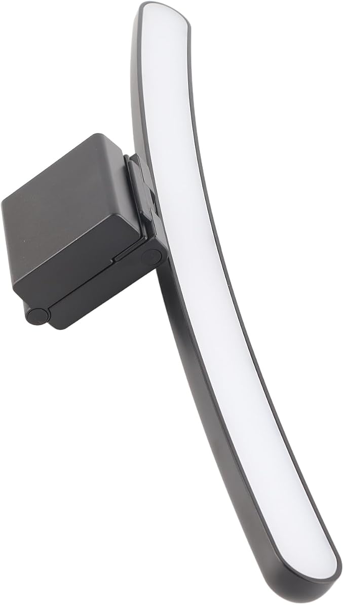 Computer Monitor Lamp with 7 Color RGB Light, cured monitor light Curved Screen Monitor Light Bar Type C, led monitor light with 7 Color RGB Light, Curved Screen Monitor Light Bar Type C for Reading