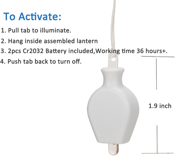Mini LED Lantern Lights – 24 Pack Battery Operated String Lights for Paper Lanterns, Balloons, Star Decor, and Event Lighting – Warm White Glow