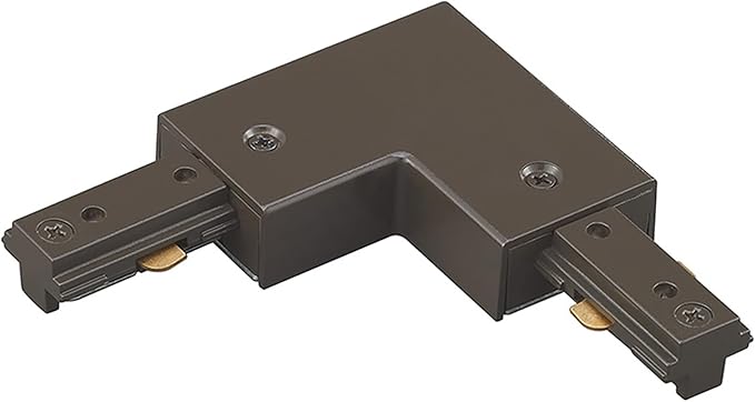 WAC Lighting HL-Left-DB H Track Left L Connector, Dark Bronze
