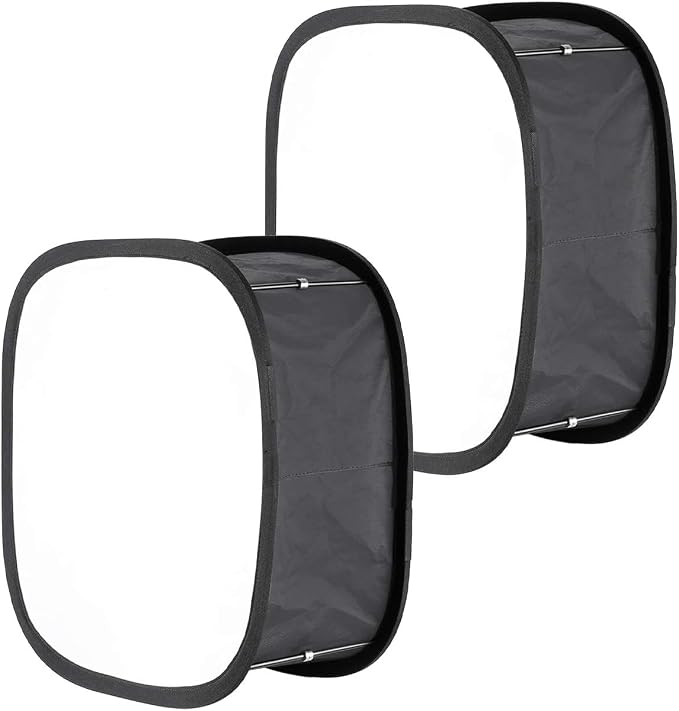 NEEWER 2 Pack LED Light Panel Softbox for 660 480 Video Light, Outer 16.3"x6.5", Inner 9.8"x8.7" Foldable Diffuser for Photo Studio Shooting