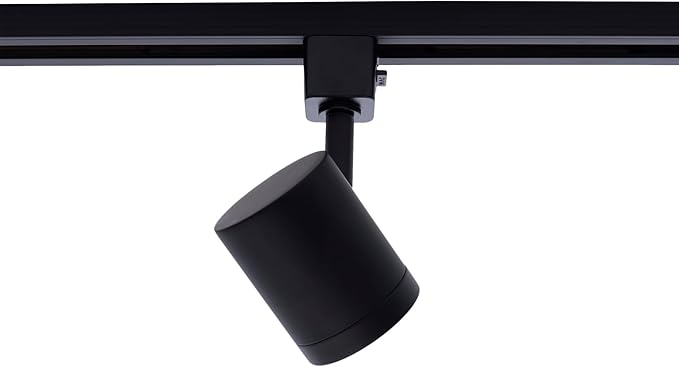 WAC Lighting Charge 8010 LED 27W 3 Light Track Kit with Floating Canopy Feed and 4Ft Track with End Caps 5-CCT Selectable Heads Fully Dimmable in Black