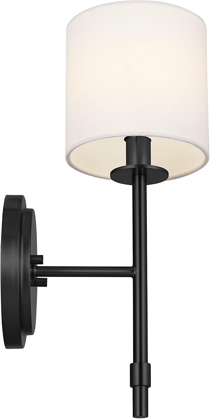 Kichler Wall Sconce 1Lt,Black