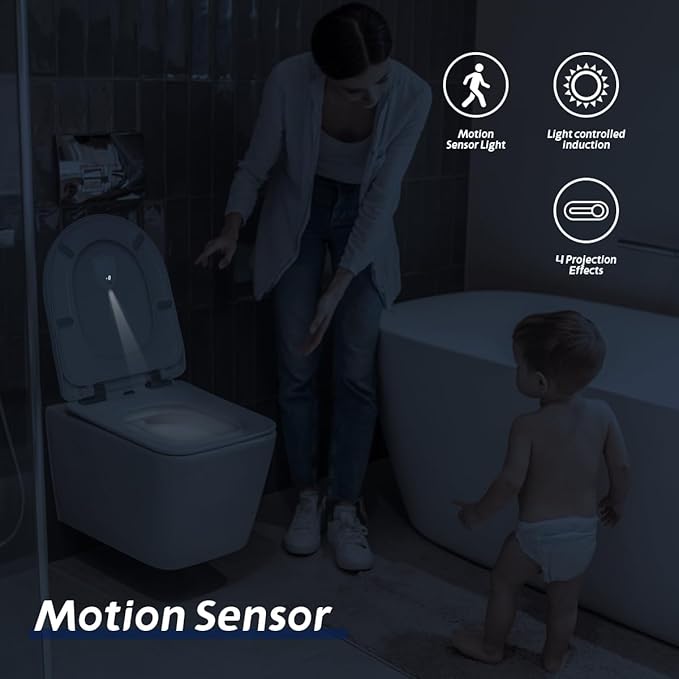 Target Night Light Potty-Training Projector, Motion Activated with Animated Pictures and Cartoons for Boys