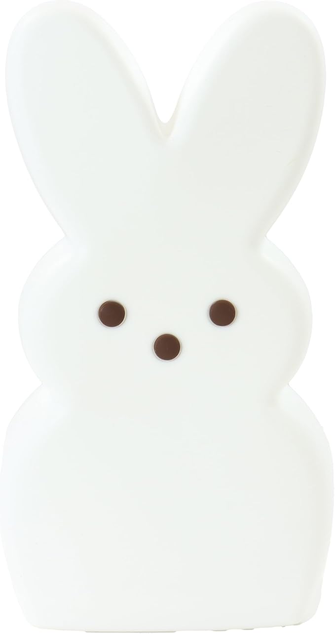 Animal Adventure | Peeps | 8” Collectible Multicolor LED Silicone Bunny Nightlight